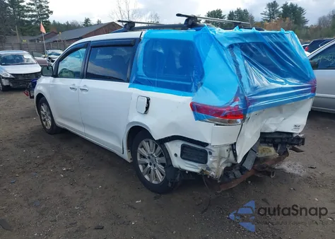 2012 Toyota Sienna Xle 7 Passenger из США, поврежденный, VIN 5TDDK3DC4CS033084